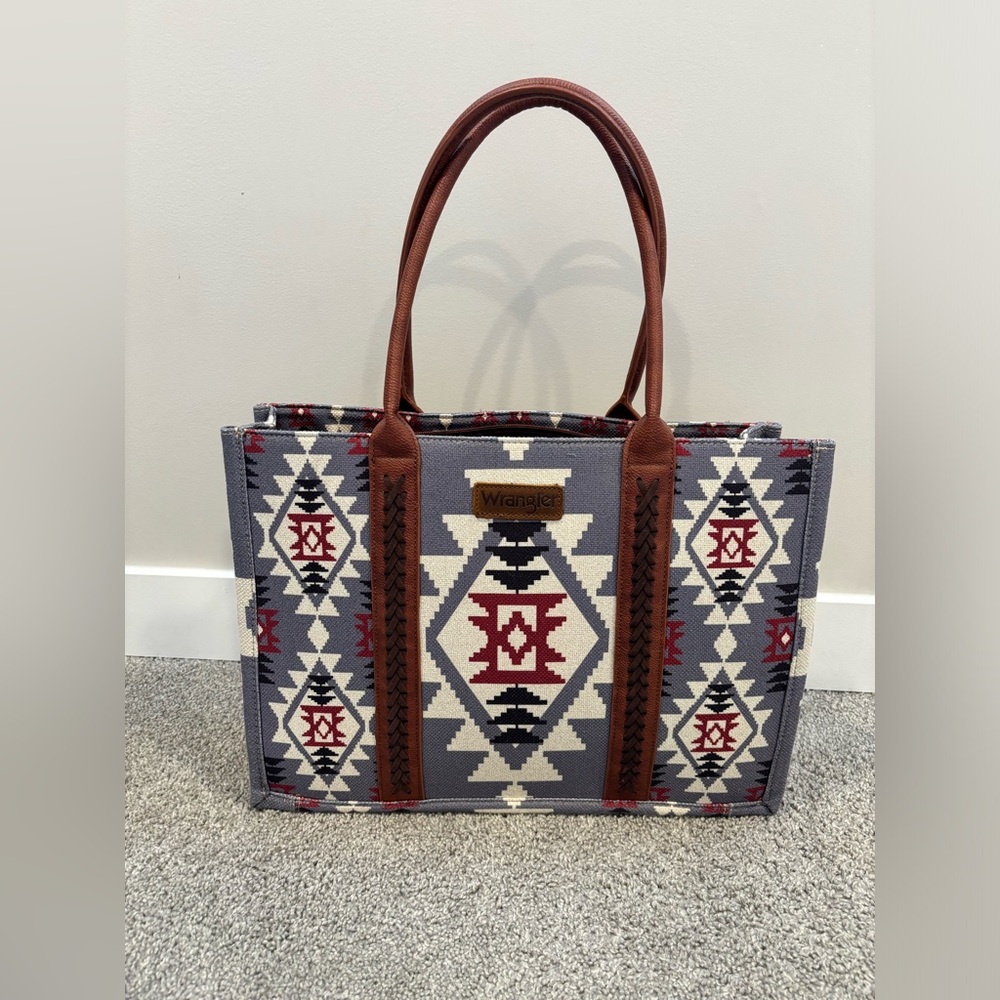 Lavender Wrangler large tote